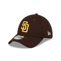 San Diego Padres MLB Evergreen Dark Brown 39THIRTY Stretch Fit Cap-kentox