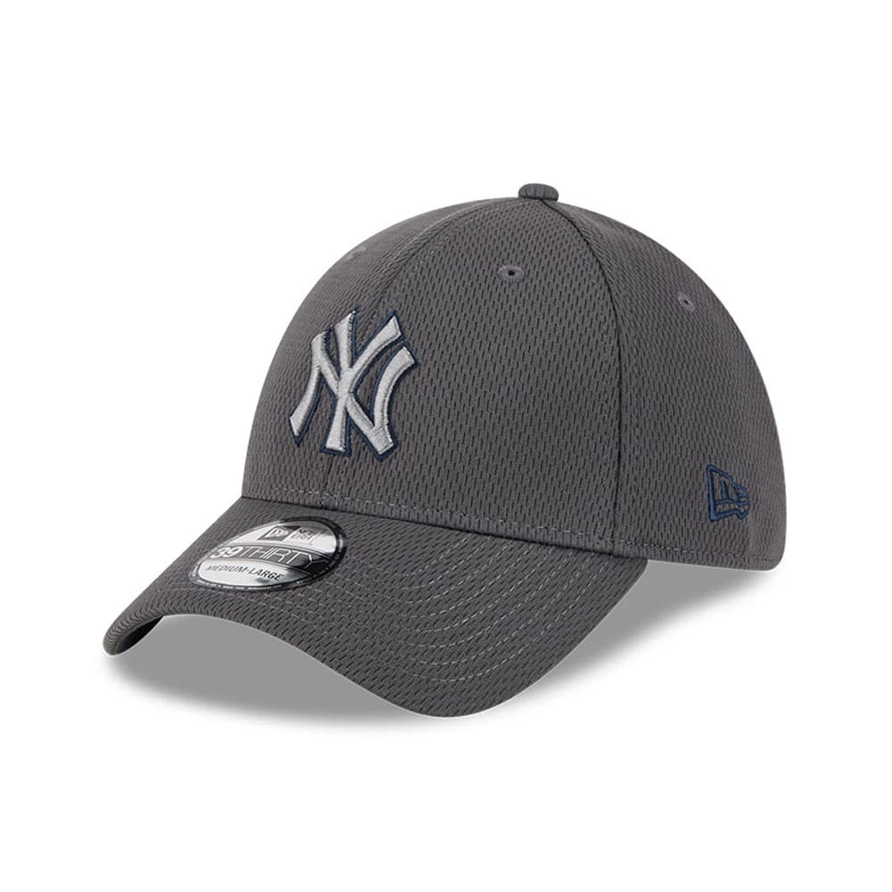 New York Yankees MLB Evergreen Dark Grey 39THIRTY Stretch Fit Cap-kentox