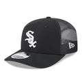 Chicago White Sox MLB Evergreen Black 9SEVENTY Stretch Snap Adjustable Cap-kentox