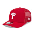 Philadelphia Phillies MLB Evergreen Red 9SEVENTY Stretch Snap Cap-kentox