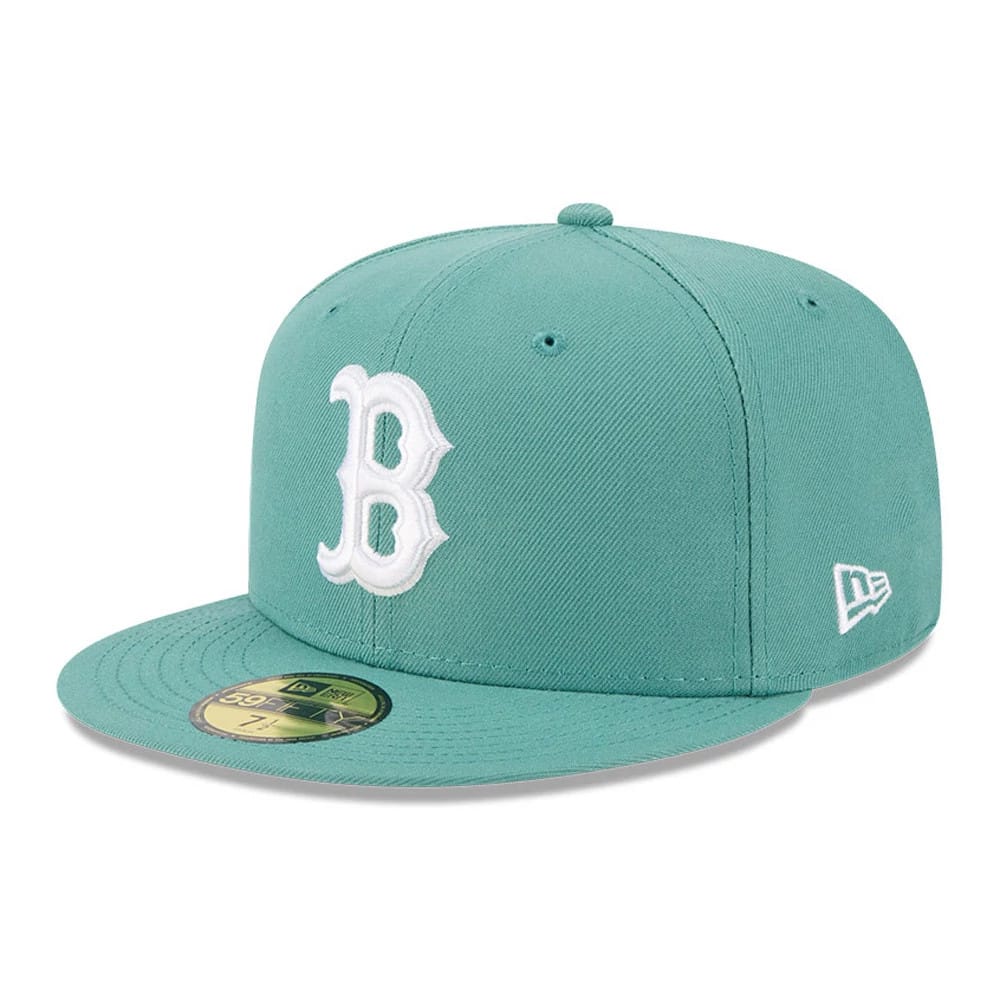 Boston Red Sox MLB City Connect Pastel Green 59FIFTY Fitted Cap-kentox