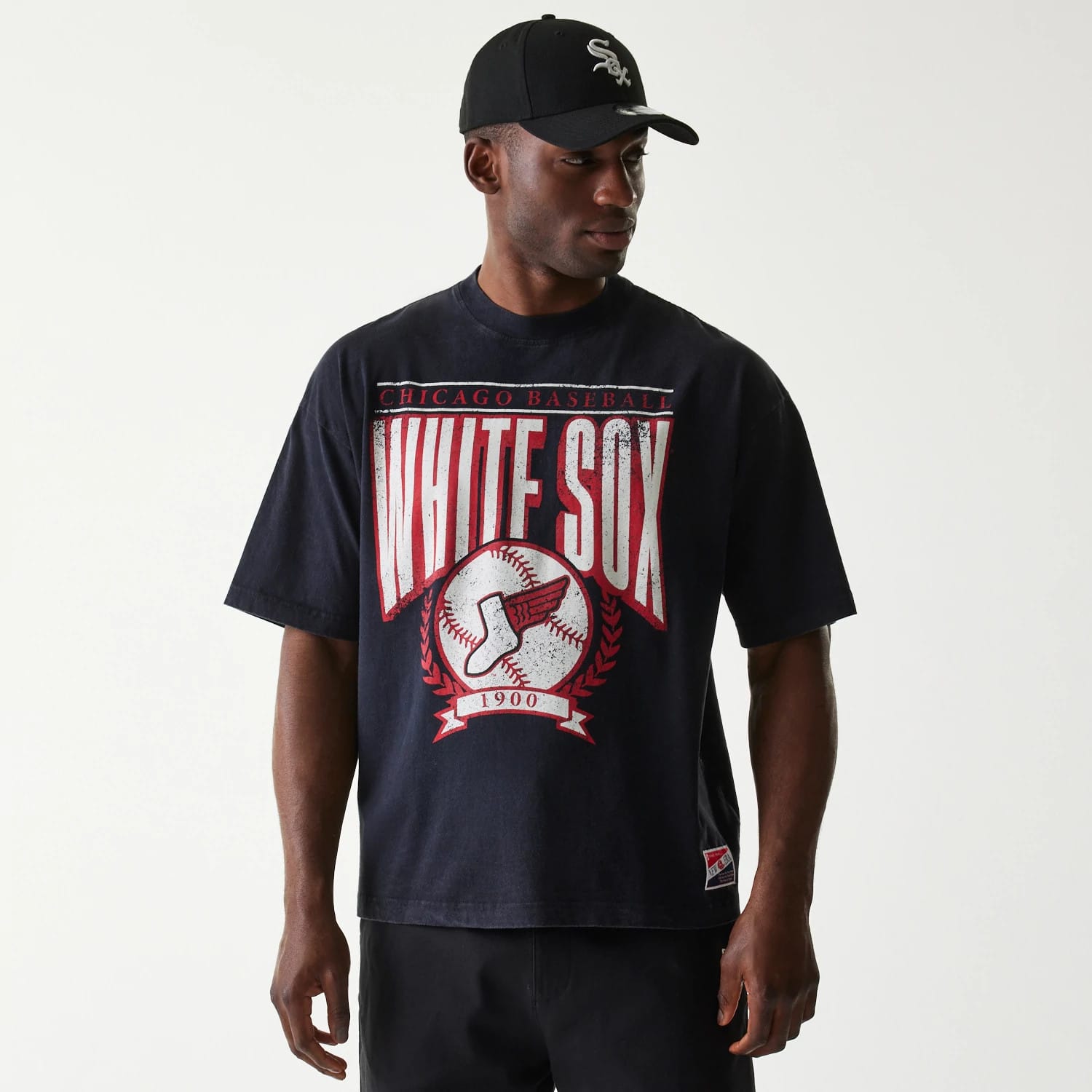 Chicago White Sox MLB City Connect G1 Black T-Shirt-kentox