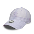 New York Yankees Womens MLB Seersucker Pastel Purple 9TWENTY Adjustable Cap-kentox