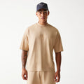 Chicago Bulls NBA Washed Beige Box T-Shirt-kentox