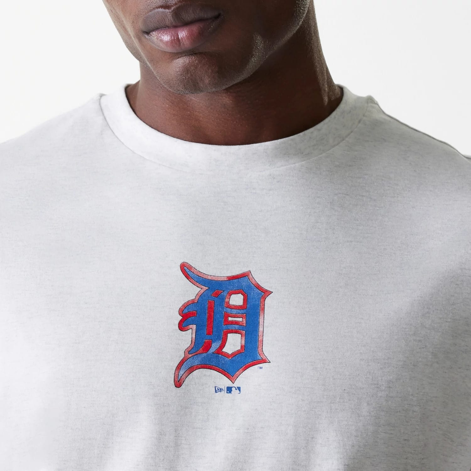 Detroit Tigers MLB World Series Pastel Grey Oversized T-Shirt-kentox