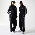 Chicago Bulls NBA Outline Black Track Jacket-kentox