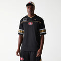 San Francisco 49ers NFL Mesh Black Jersey-kentox