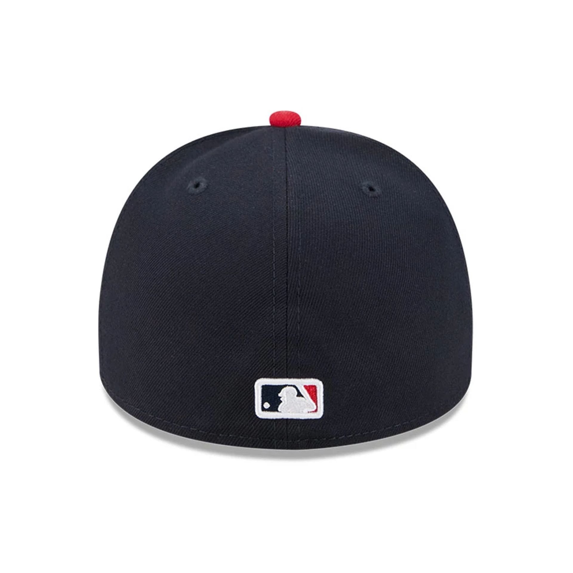 Atlanta Braves MLB Cartoon Navy 59FIFTY A-Frame Fitted Cap-kentox