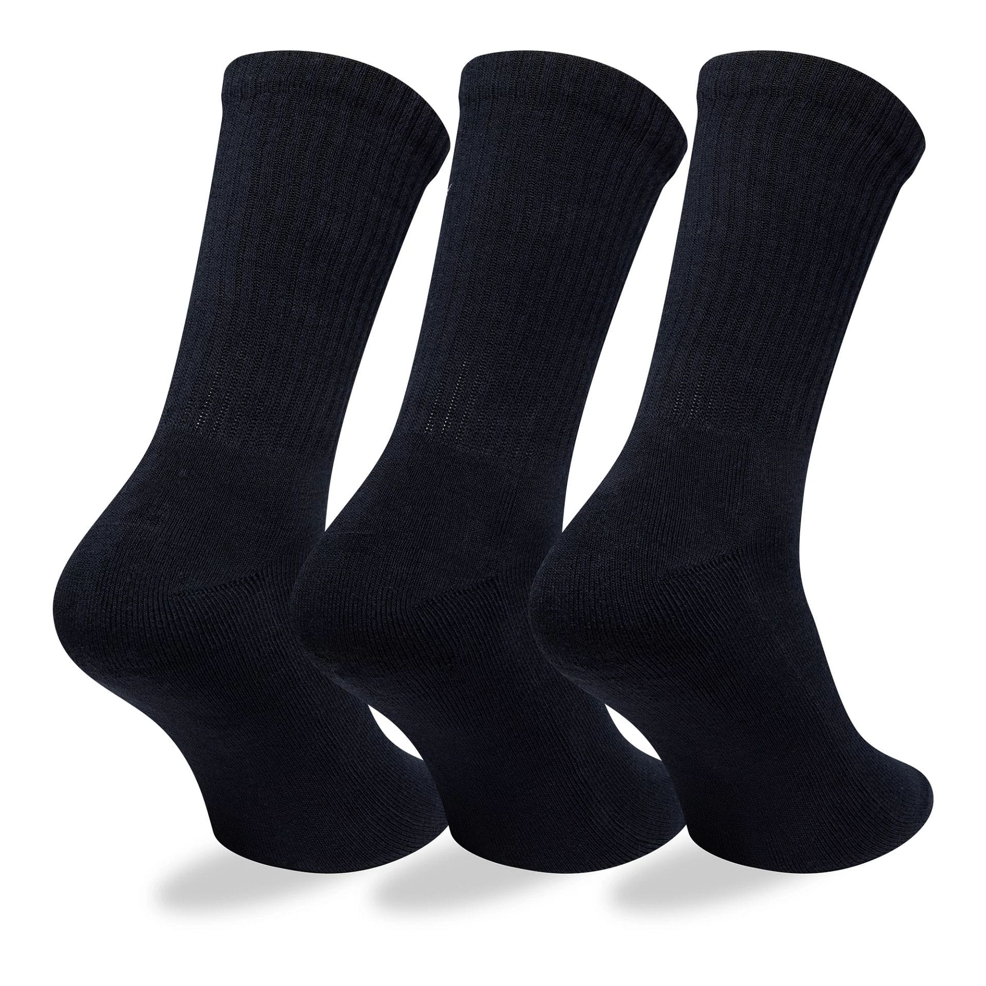 Alpine Racing Alpine Logo Navy 3 Pack Crew Socks-kentox