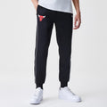 Chicago Bulls NBA Slim Black Track Pants-kentox