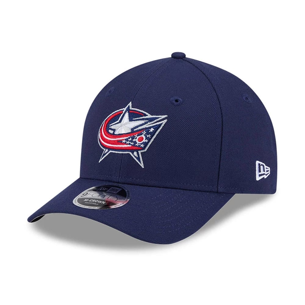Columbus Blue Jackets NHL Team Navy 9FORTY M-Crown Adjustable Cap-kentox