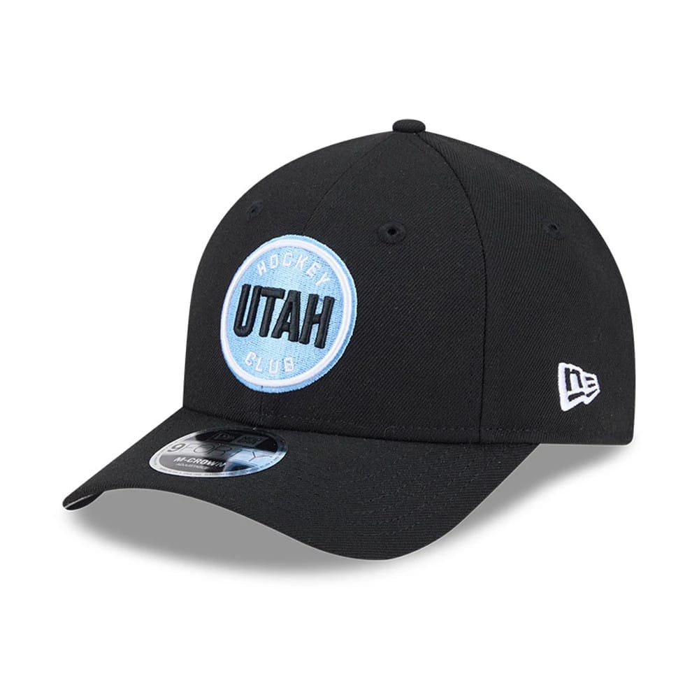 Utah Mammoth NHL Team Black 9FORTY M-Crown Adjustable Cap-kentox