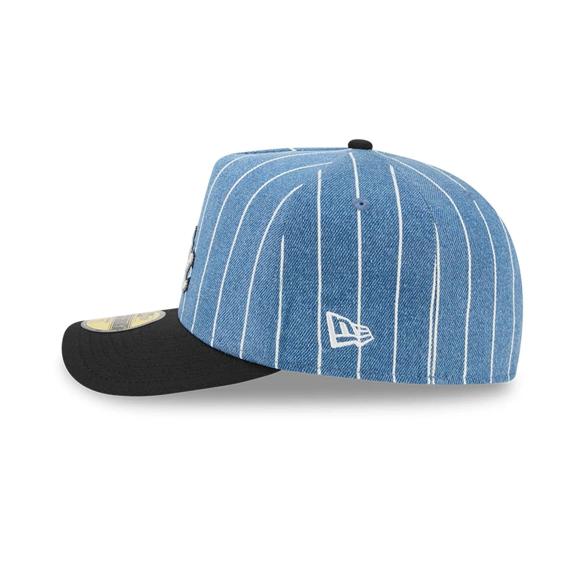 Chicago White Sox MLB Parallel Black 59FIFTY A-Frame Fitted Cap-kentox