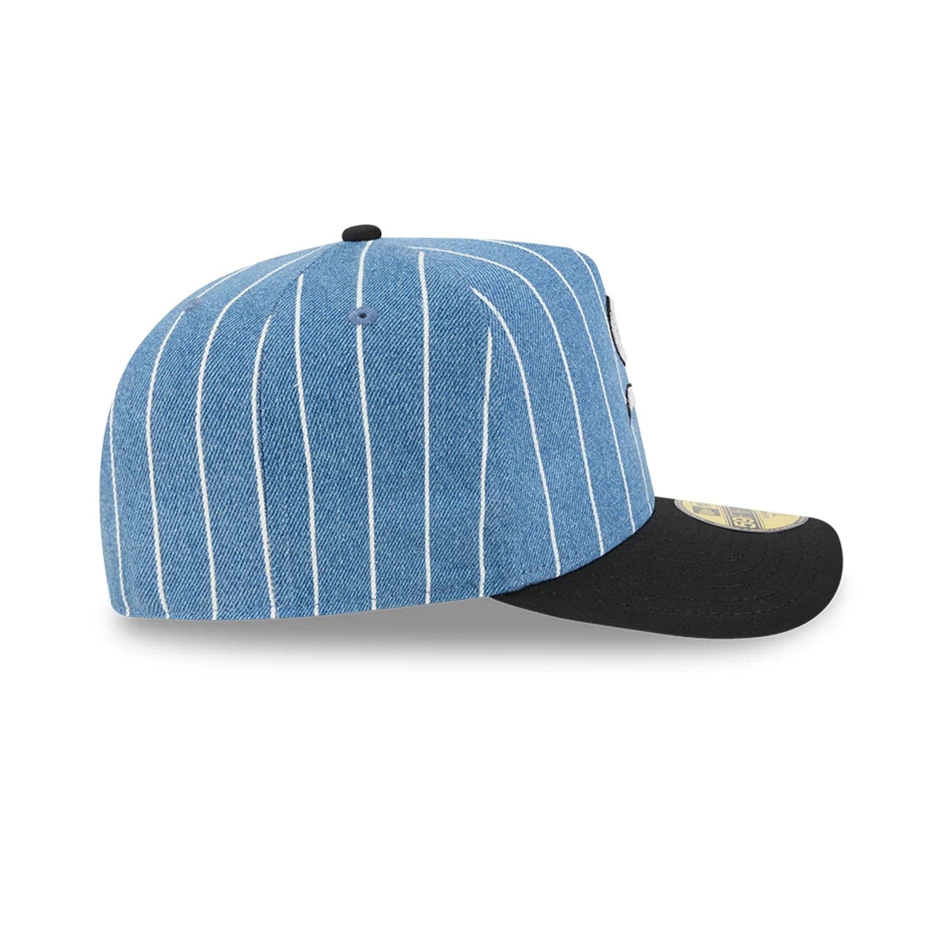 Chicago White Sox MLB Parallel Black 59FIFTY A-Frame Fitted Cap-kentox