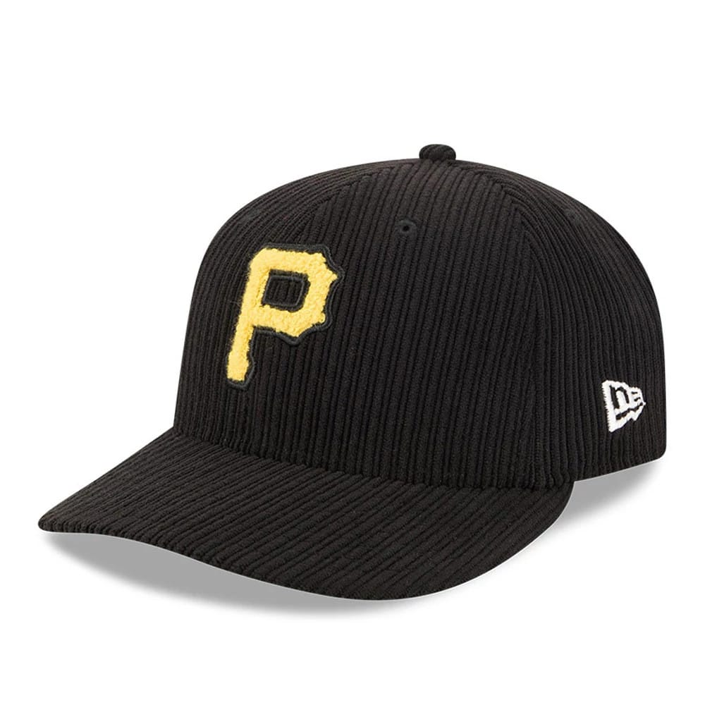 Pittsburgh Pirates MLB Chenille Pop Black 59FIFTY Fitted Cap-kentox
