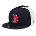 Boston Red Sox MLB Classic Navy Dogear 59FIFTY Fitted Cap-kentox