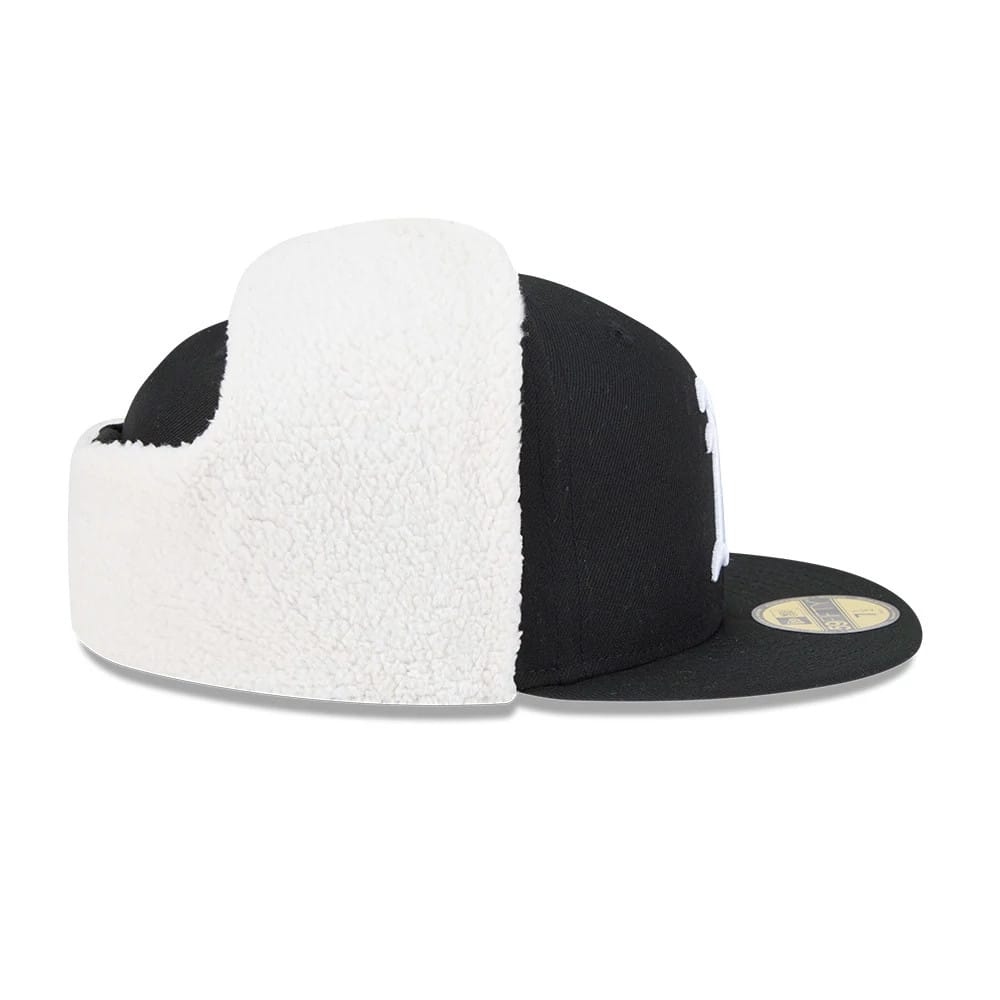 Athletics MLB Classic Black Dogear 59FIFTY Fitted Cap-kentox