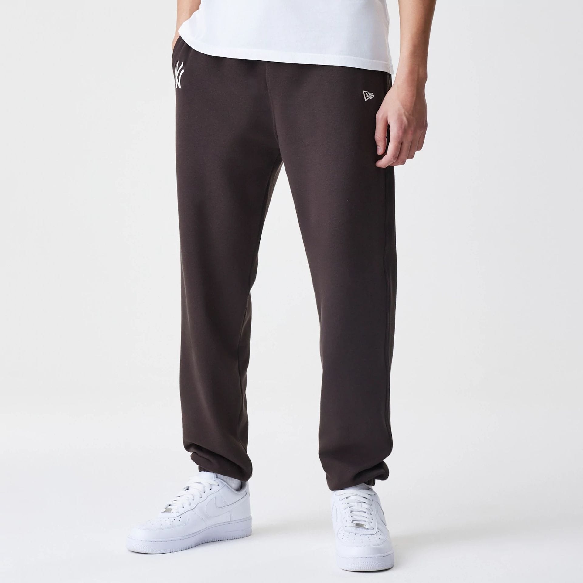 New York Yankees MLB Midi League Essential Dark Brown Joggers-kentox