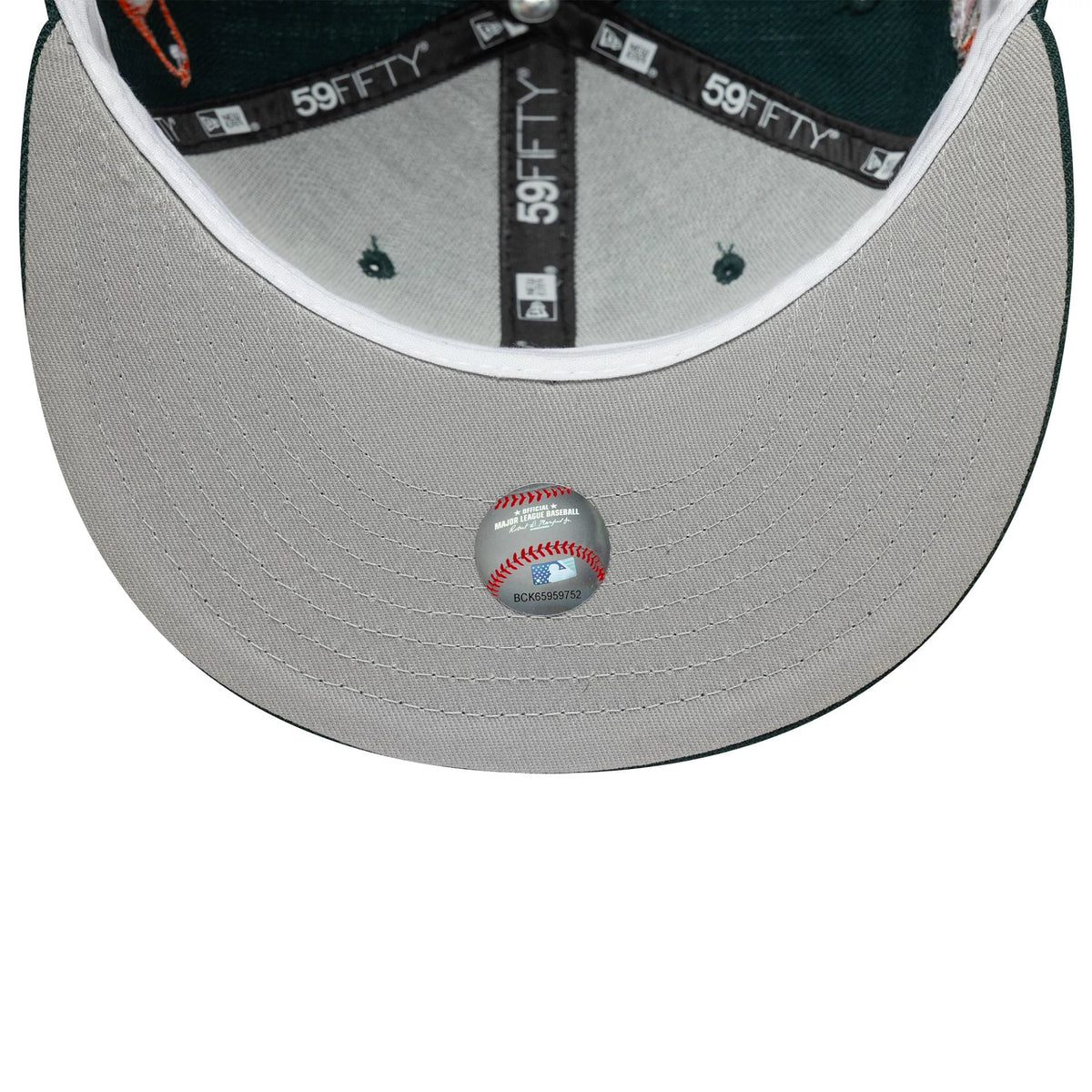 Baltimore Orioles MLB Dark Green 59FIFTY Fitted Cap-kentox