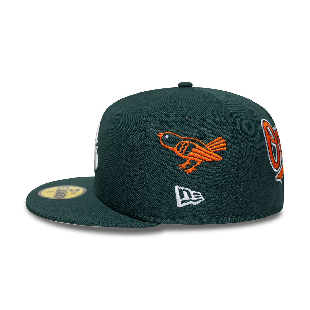 Baltimore Orioles MLB Dark Green 59FIFTY Fitted Cap-kentox