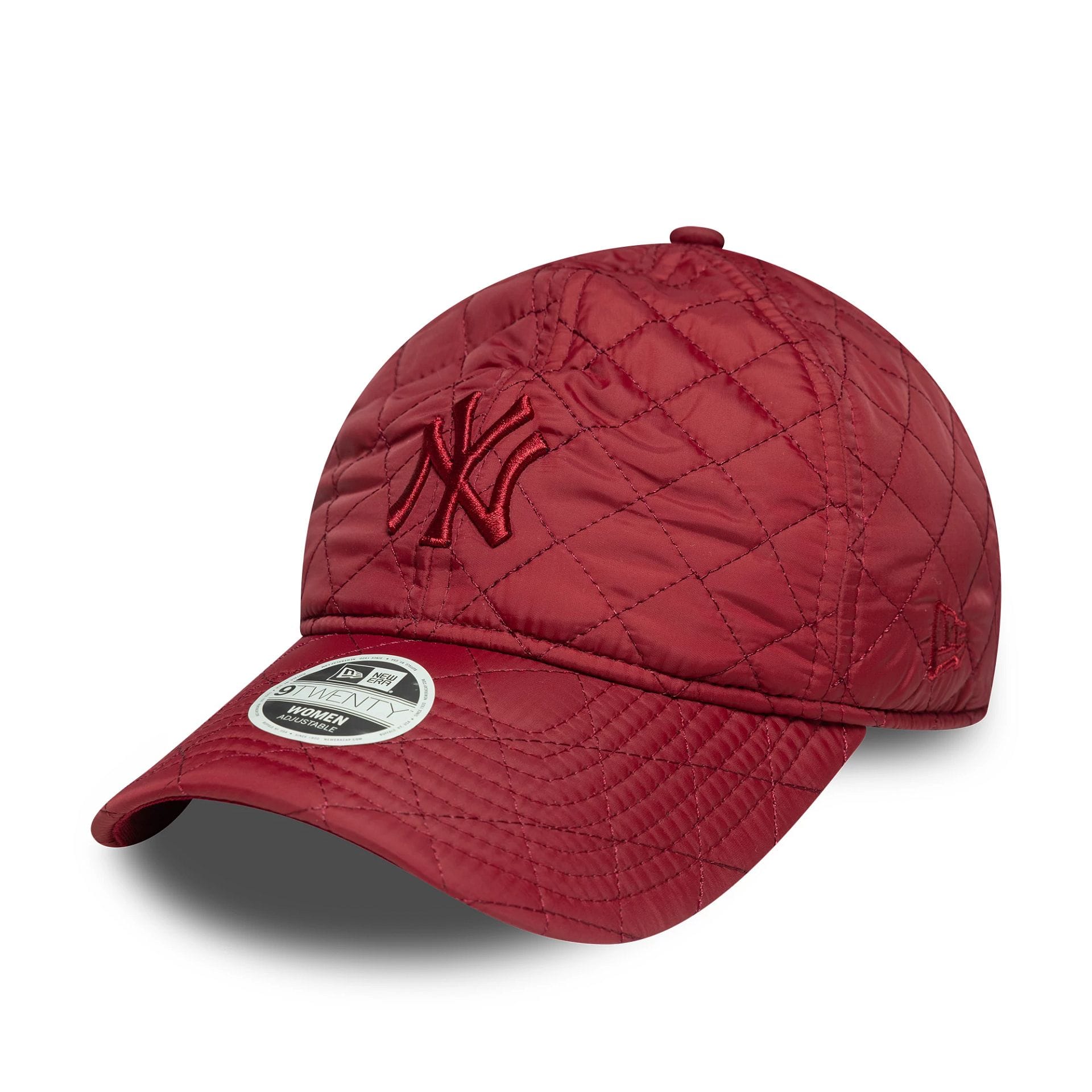 New York Yankees Womens MLB Padded Dark Red 9TWENTY Adjustable Cap-kentox