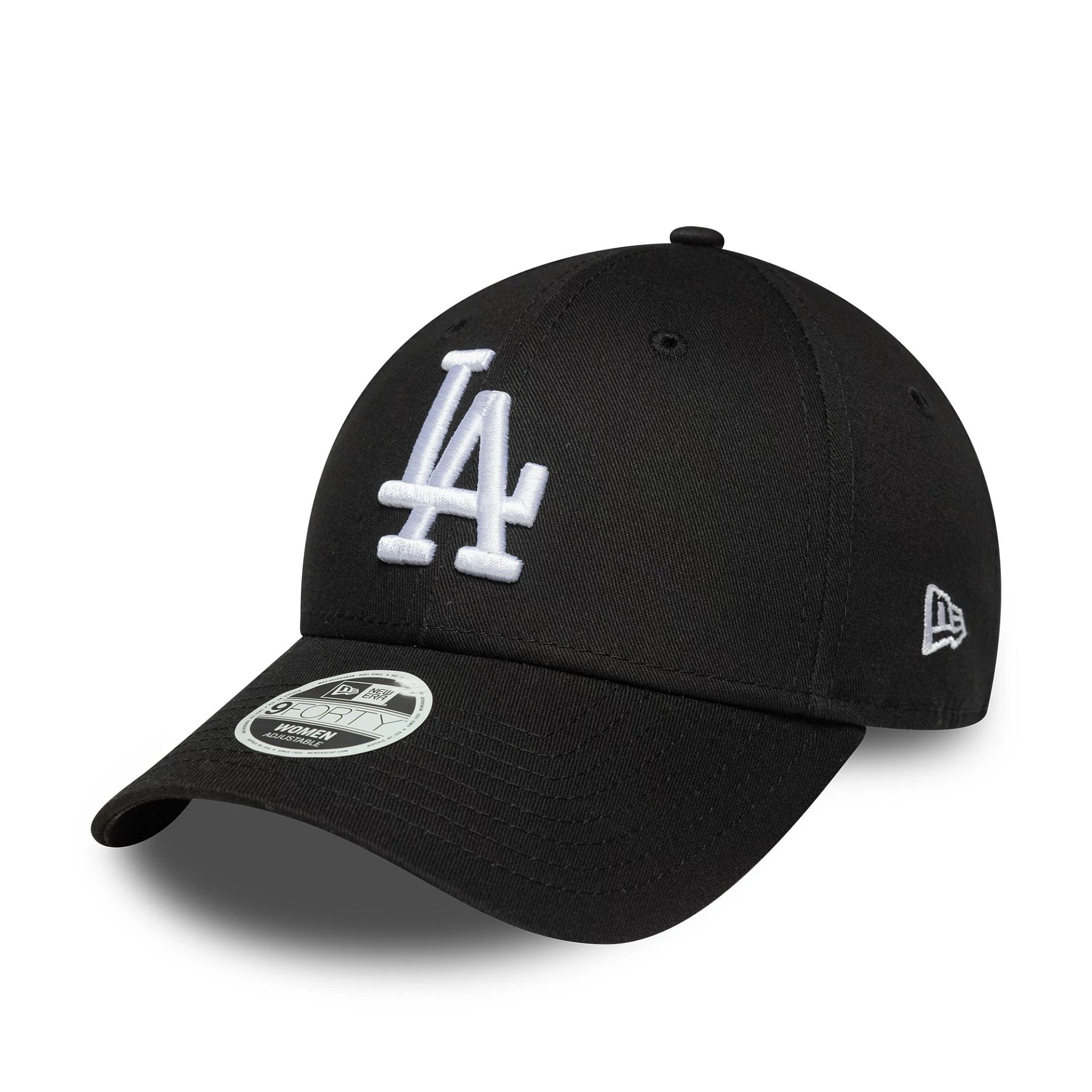 LA Dodgers Womens MLB League Essential Black 9FORTY Adjustable Cap-kentox