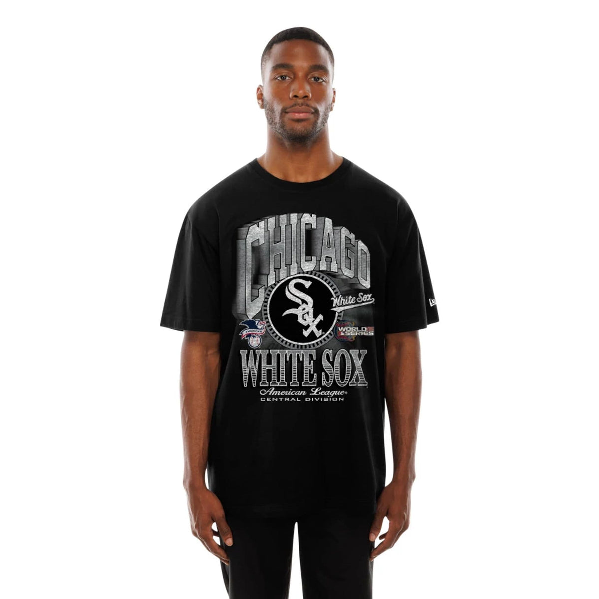 Chicago White Sox MLB Sport Classic Black T-Shirt-kentox