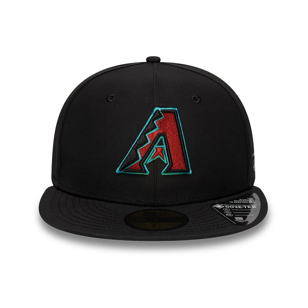 Arizona Diamondbacks MLB Gore-Tex Black 59FIFTY Fitted Cap-kentox