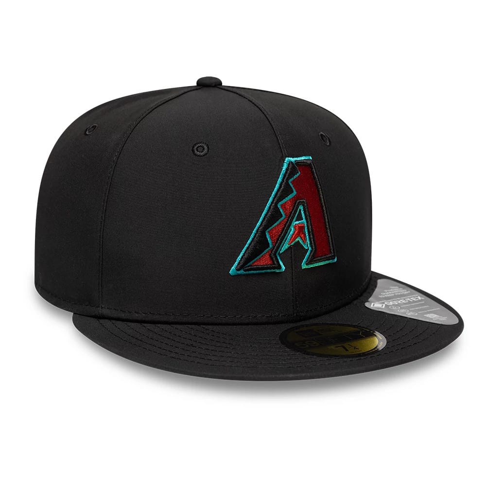 Arizona Diamondbacks MLB Gore-Tex Black 59FIFTY Fitted Cap-kentox