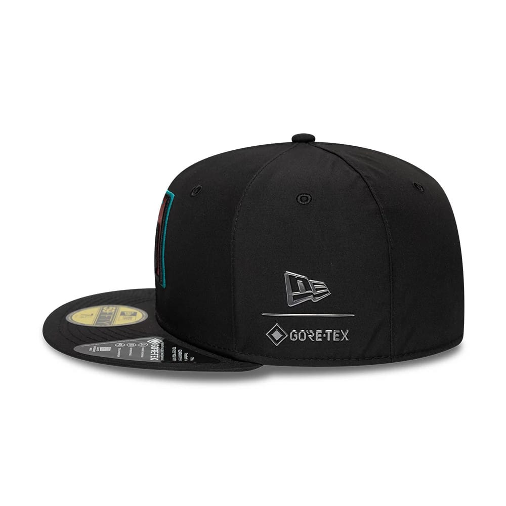 Arizona Diamondbacks MLB Gore-Tex Black 59FIFTY Fitted Cap-kentox