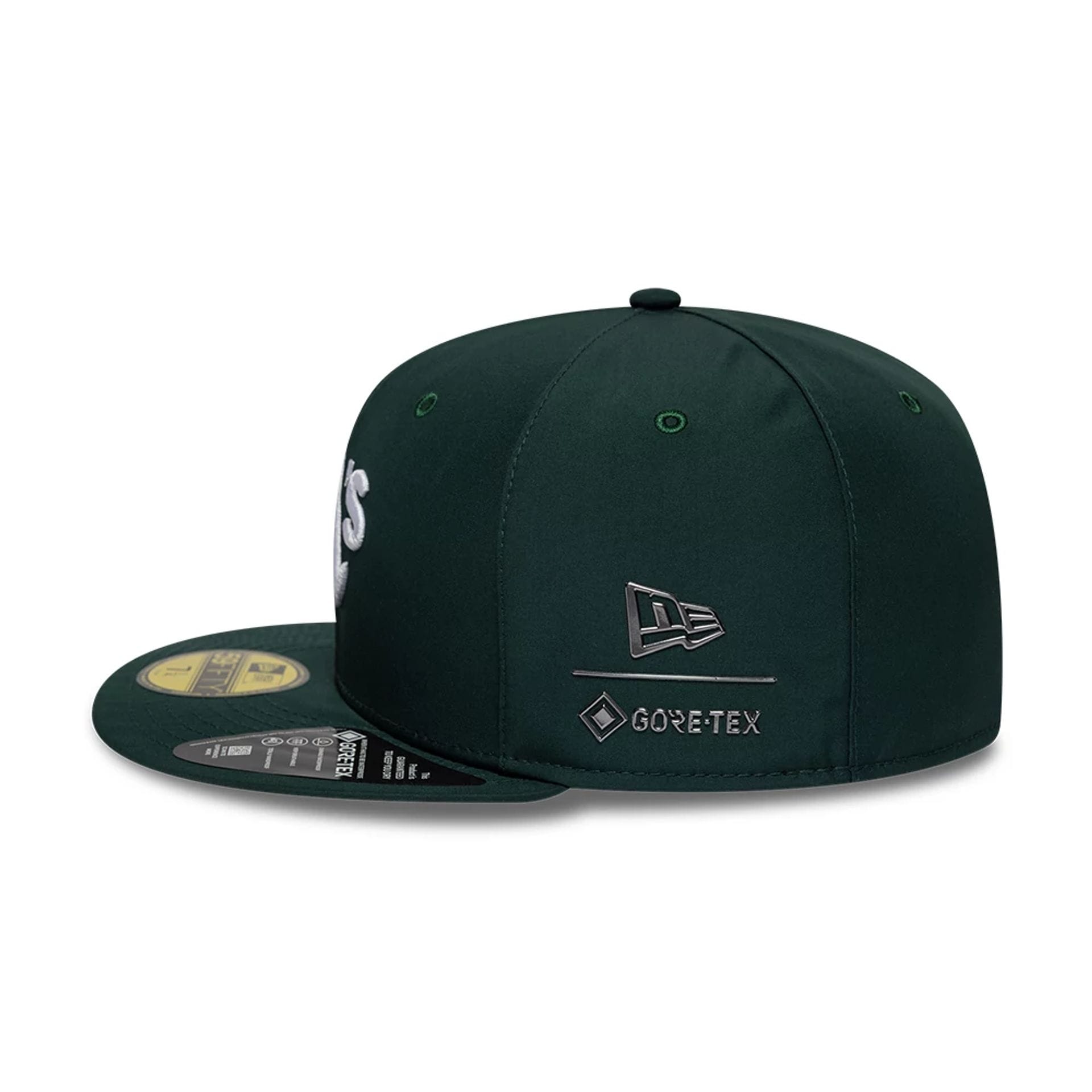 Athletics MLB Gore-Tex Dark Green 59FIFTY Fitted Cap-kentox