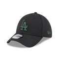 LA Dodgers MLB Lifestyle Black 39THIRTY Stretch Fit Cap-kentox