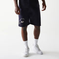 New Era Side Logo Navy Shorts-kentox