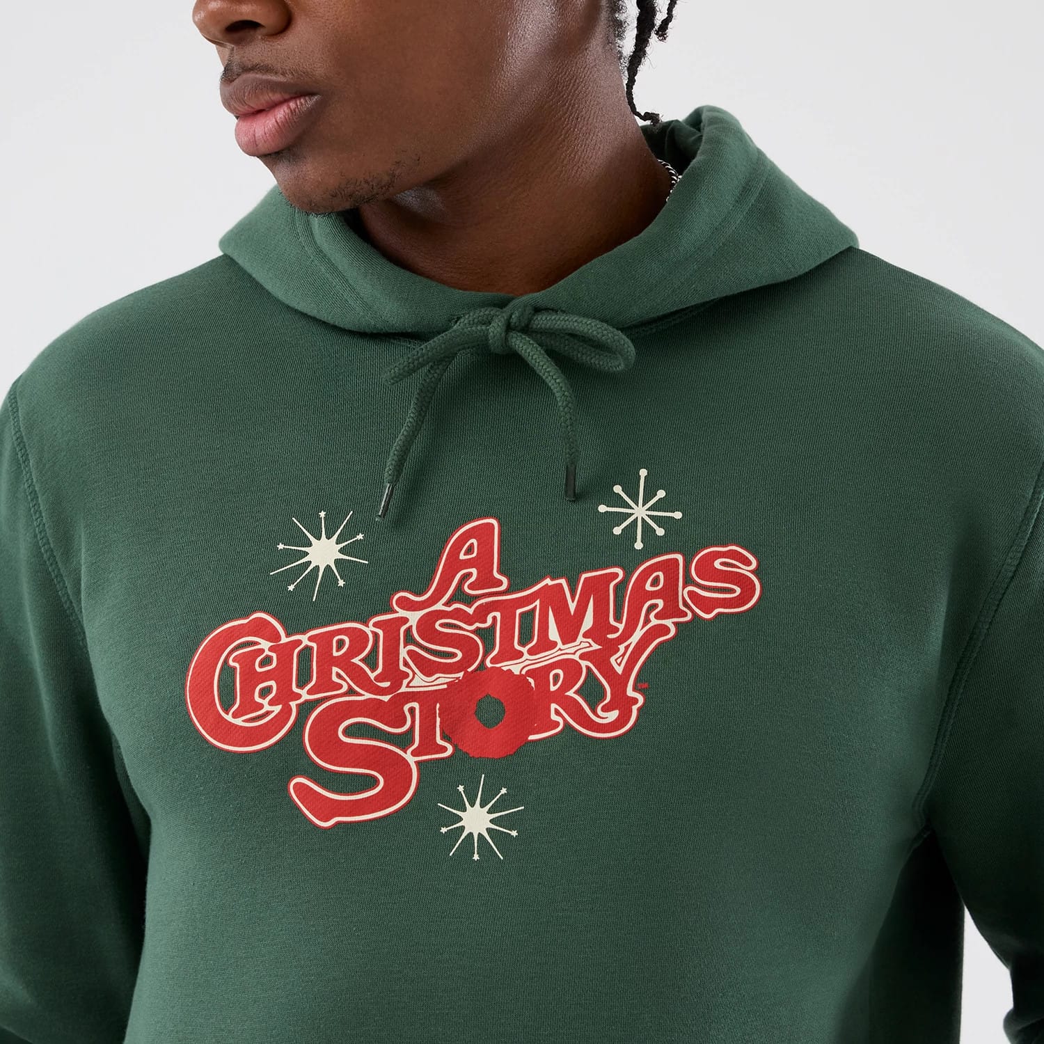 A Christmas Story Major Award Dark Green Pullover Hoodie-kentox