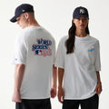 LA Dodgers MLB World Series White T-Shirt-kentox