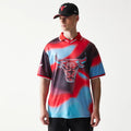 Chicago Bulls NBA All Over Print Red T-Shirt-kentox