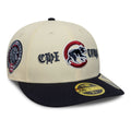 Chicago Cubs MLB Cooperstown Cream Low Profile 59FIFTY Fitted Cap-kentox