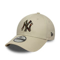 New York Yankees MLB Outline Camo Cream 9FORTY Cap-kentox