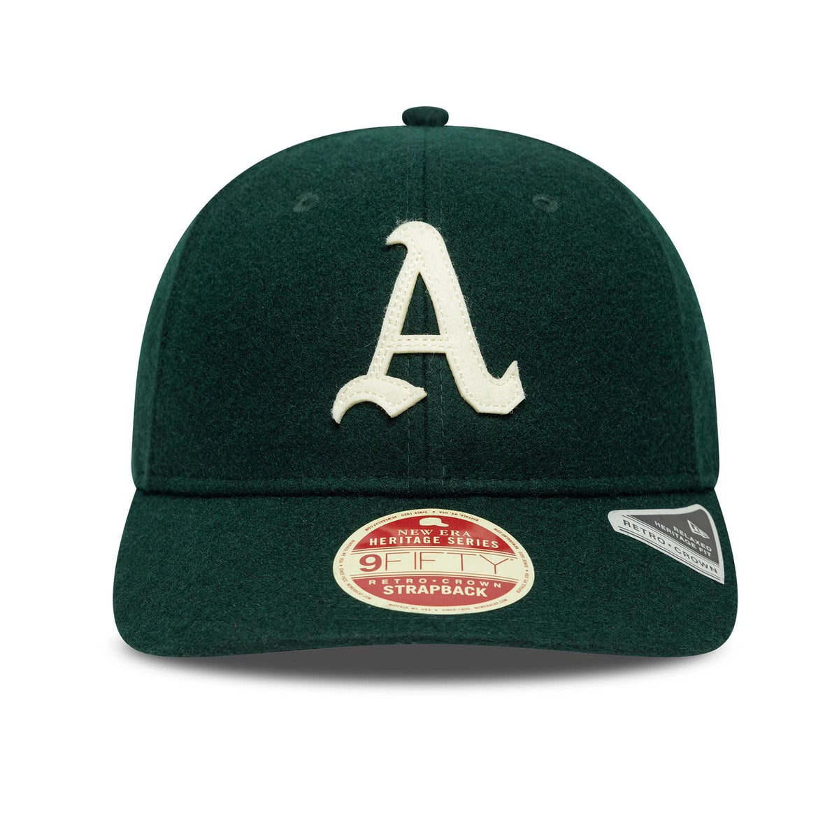 Athletics MLB Heritage Dark Green Retro Crown 9FIFTY Cap-kentox