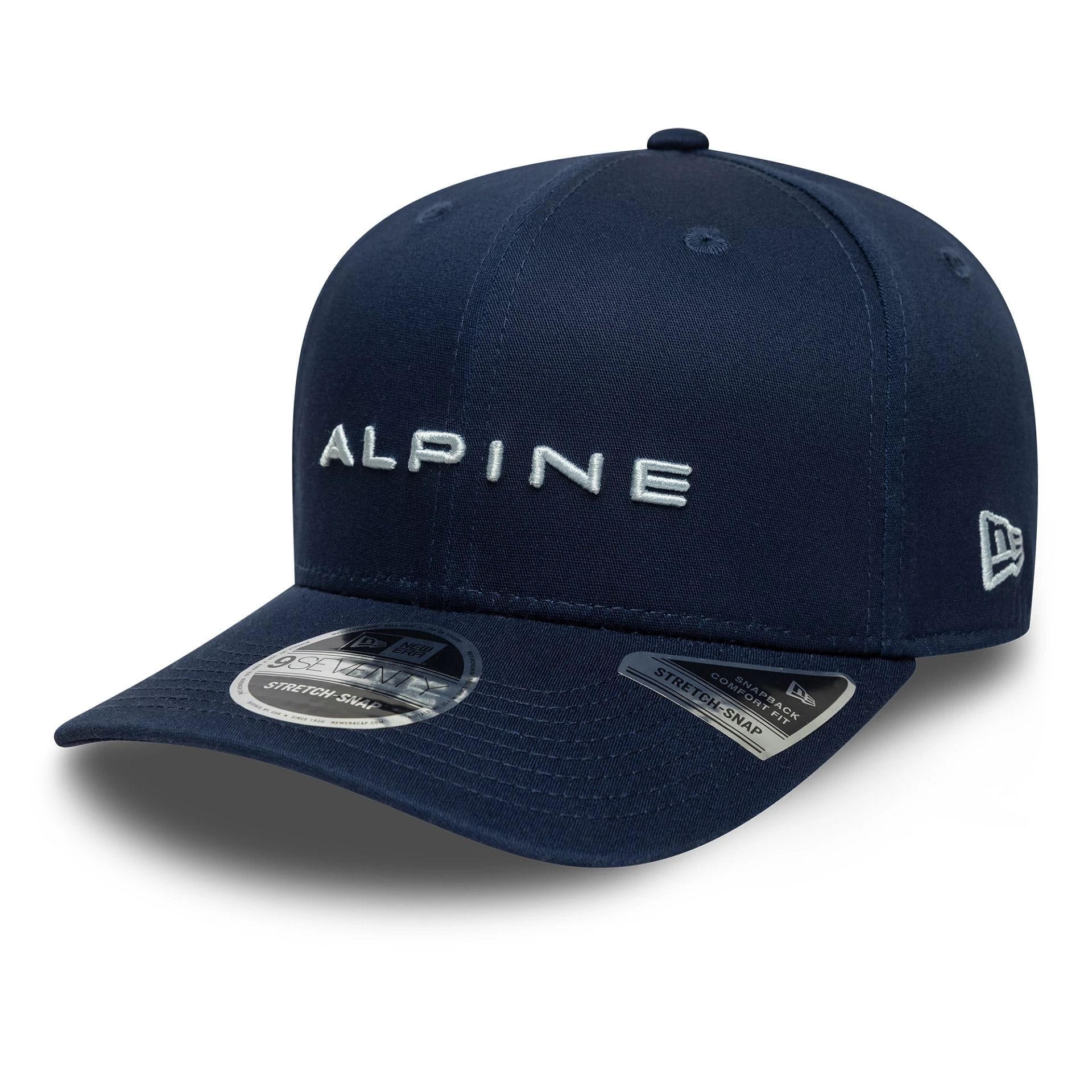 Alpine Racing Navy 9SEVENTY Stretch Snap Cap-kentox