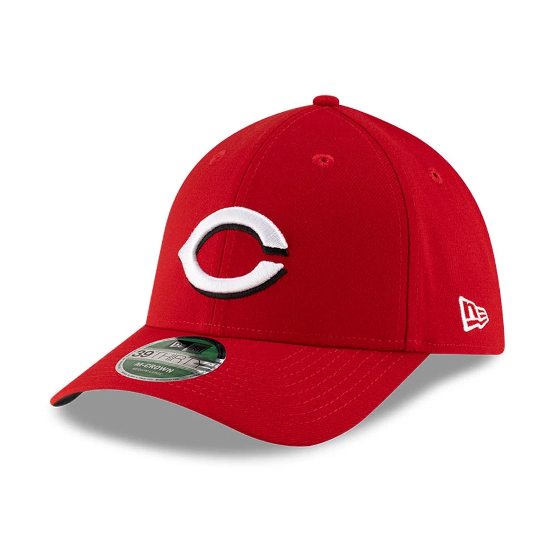 Cincinnati Reds MLB Player Replica Red 39THIRTY M-Crown Stretch Fit Cap-kentox