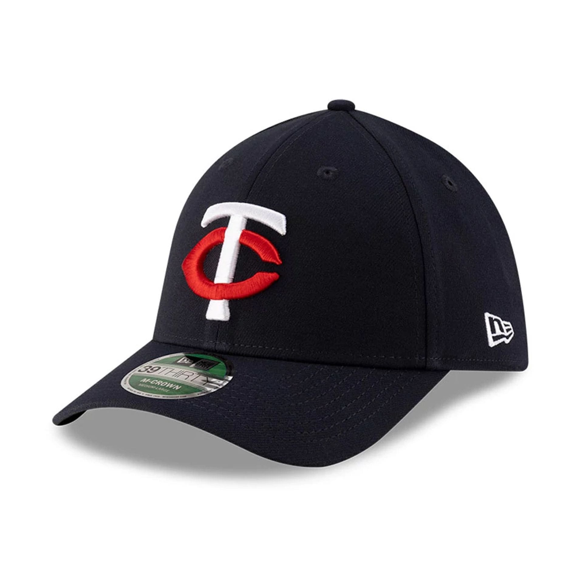 Twins MLB Player Replica Navy 39THIRTY M-Crown Stretch Fit Cap-kentox