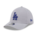 LA Dodgers MLB Grey 39THIRTY M-Crown Stretch Fit Cap-kentox