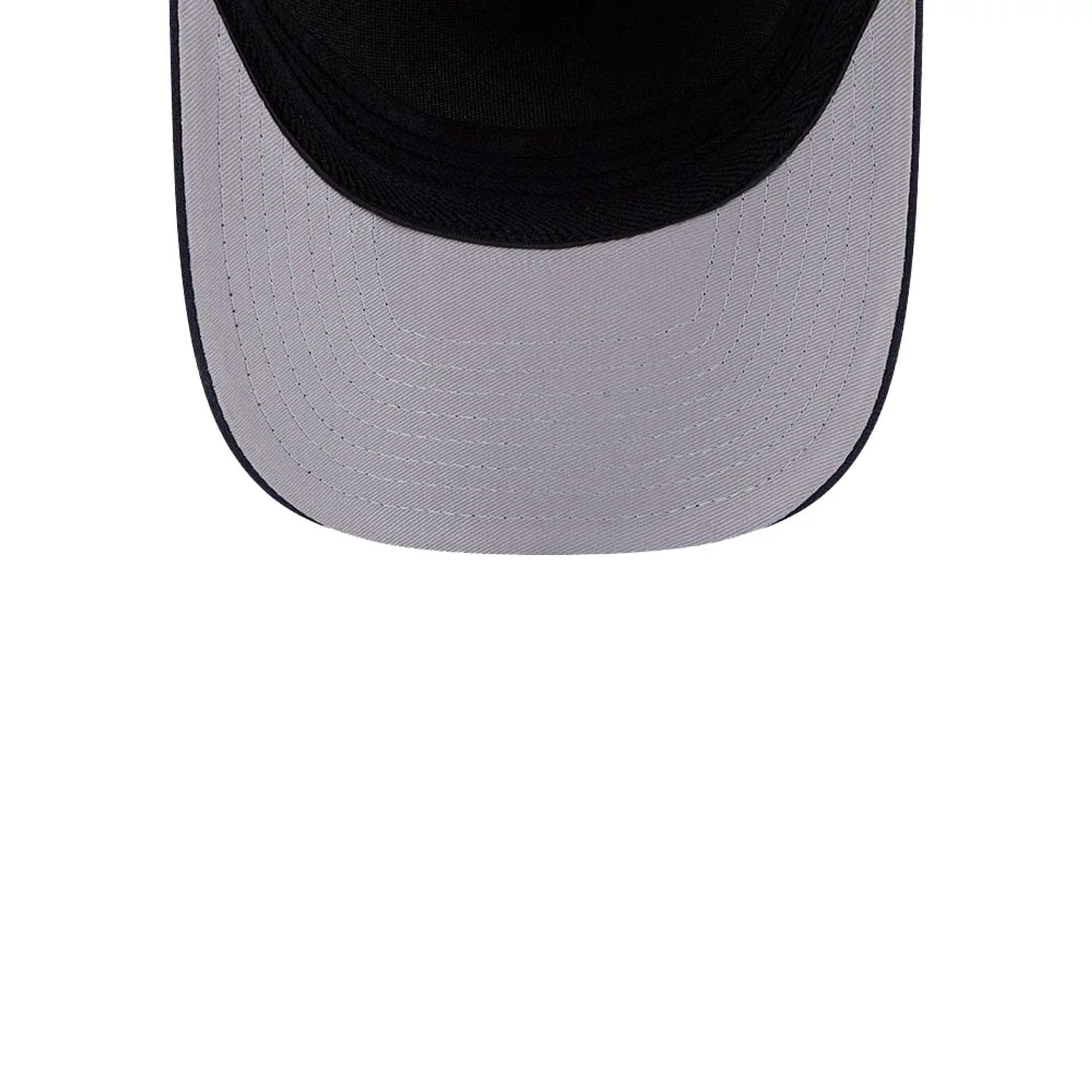 Atlanta Braves MLB Navy 39THIRTY M-Crown A-Frame Stretch Fit Cap-kentox