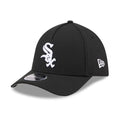Chicago White Sox MLB Black 39THIRTY M-Crown A-Frame Stretch-Fit Cap-kentox