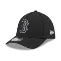 Boston Red Sox MLB Black 39THIRTY M-Crown A-Frame Stretch Fit Cap-kentox