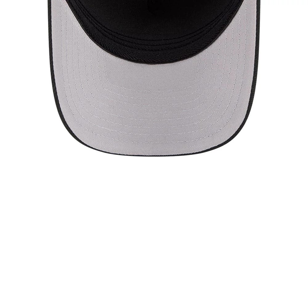 Chicago White Sox MLB Black 39THIRTY M-Crown A-Frame Stretch Fit Cap-kentox