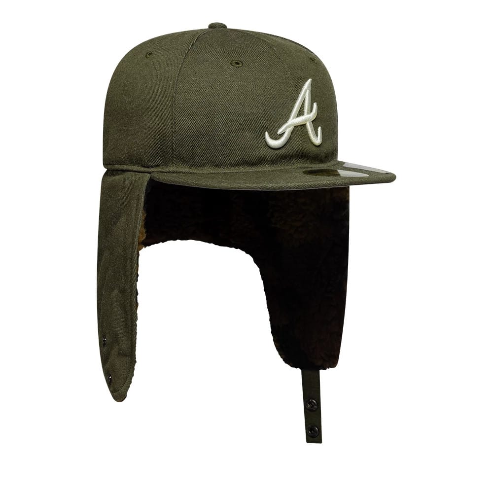 Atlanta Braves MLB Camo Open Green Retro Crown 59FIFTY Fitted Cap-kentox