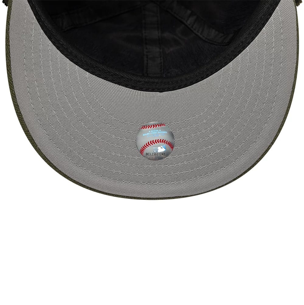 Athletics MLB Camo Open Green Retro Crown 59FIFTY Fitted Cap-kentox