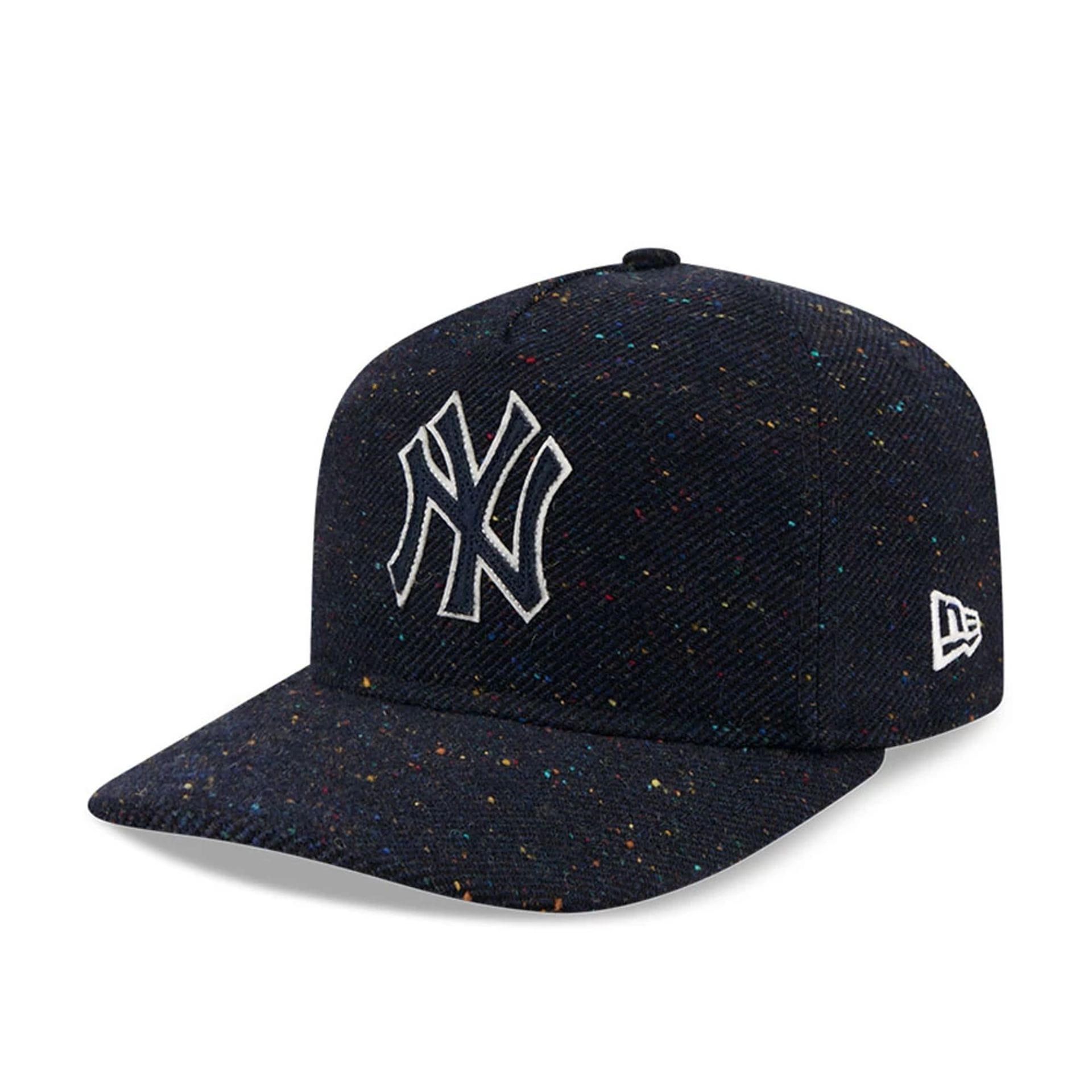 New York Yankees MLB Speckled Wool Navy 19TWENTY Adjustable Cap-kentox